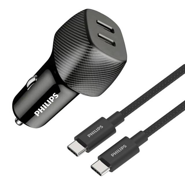 شاحن Philips 60W للسيارة - 1