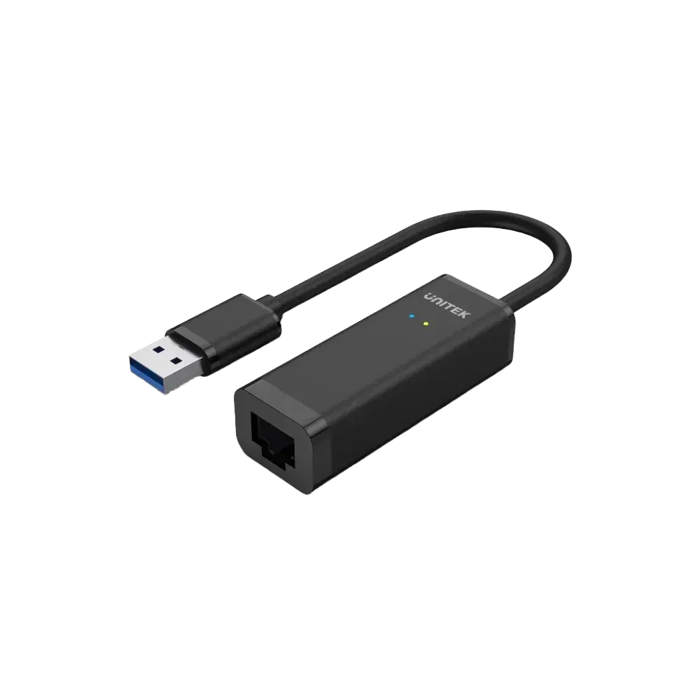 محول USB UNITEK Y-3470 USB 3.0 إلى Gigabit Ethernet أسود - 1