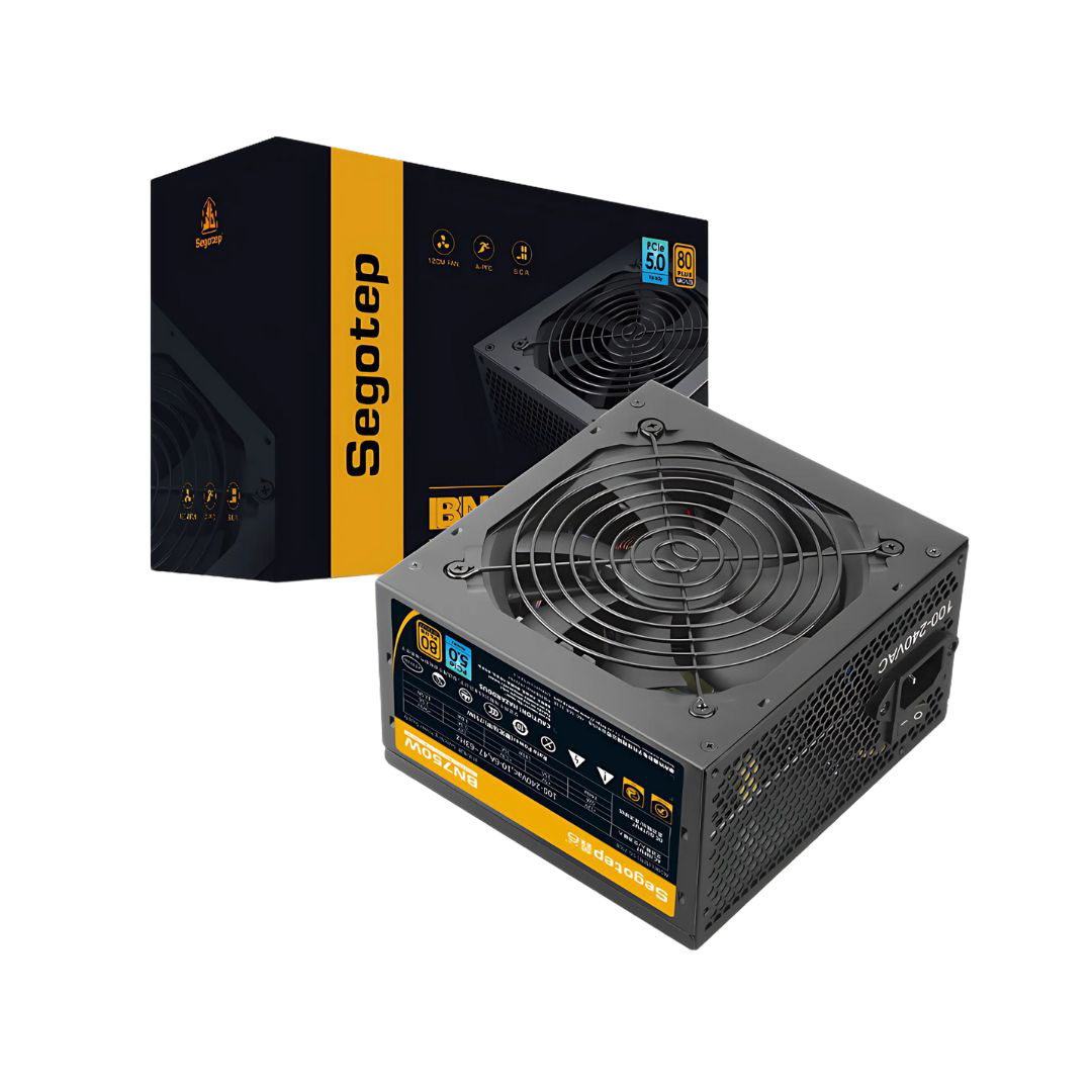 Segotep BN750W 750W 80+ Bronze Non-Modular Power Supply - 1
