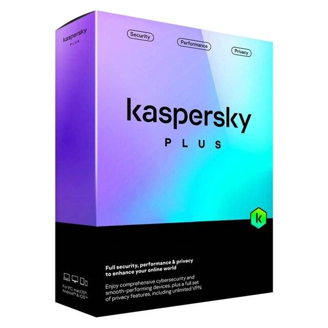 Kaspersky Plus اشتراك 5 أجهزة لمدة سنة (بوكس) - 1