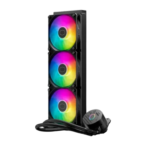 Cooler Master Core 360mm AIO Liquid Cooler Black - 1