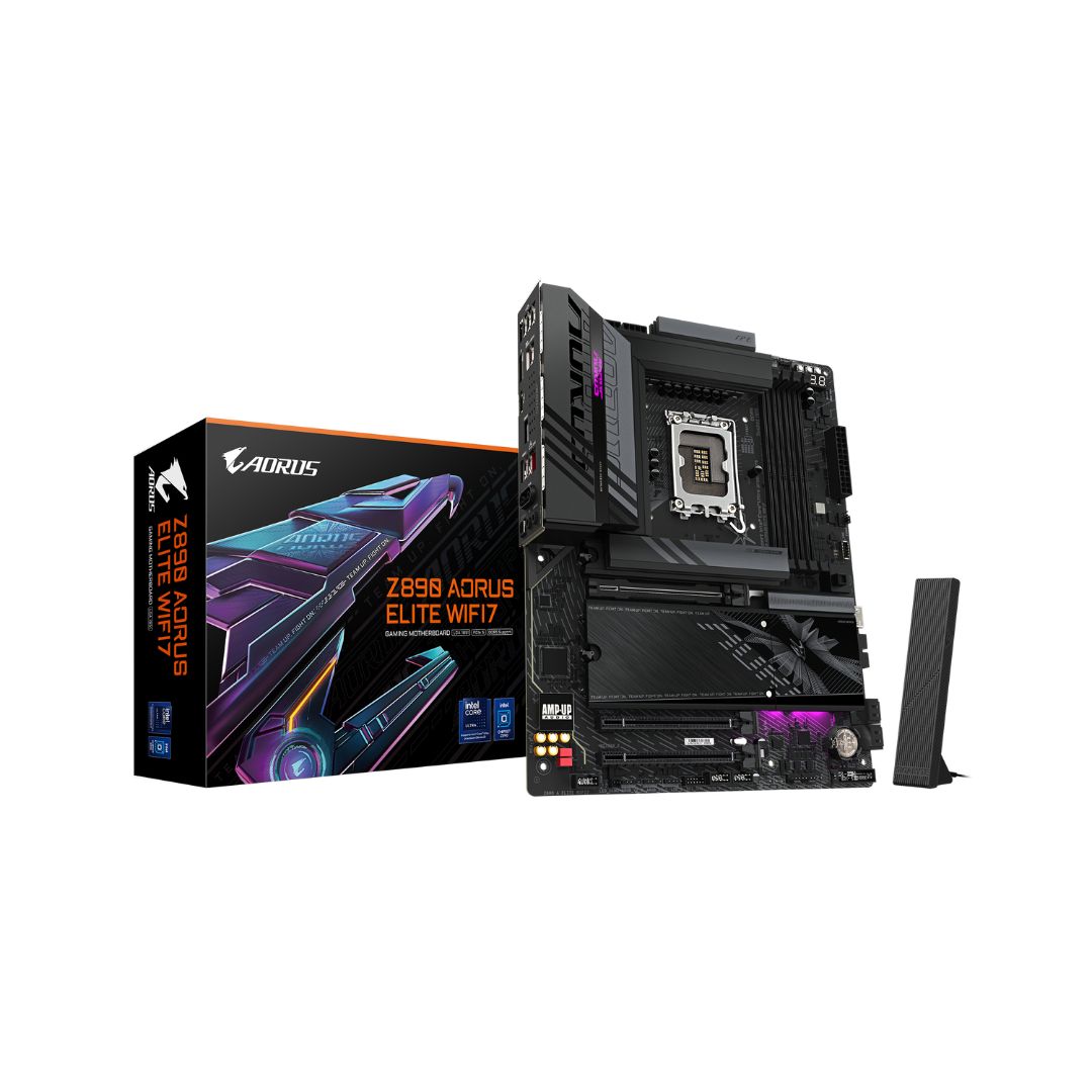 Gigabyte AORUS Elite Z890 LGA1851 ATX DDR5 WiFi 7 Motherboard - 1
