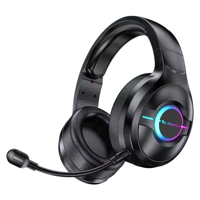 Smailwolf L50 TWS Bluetooth Earbuds with Microphone RGB Black - 1