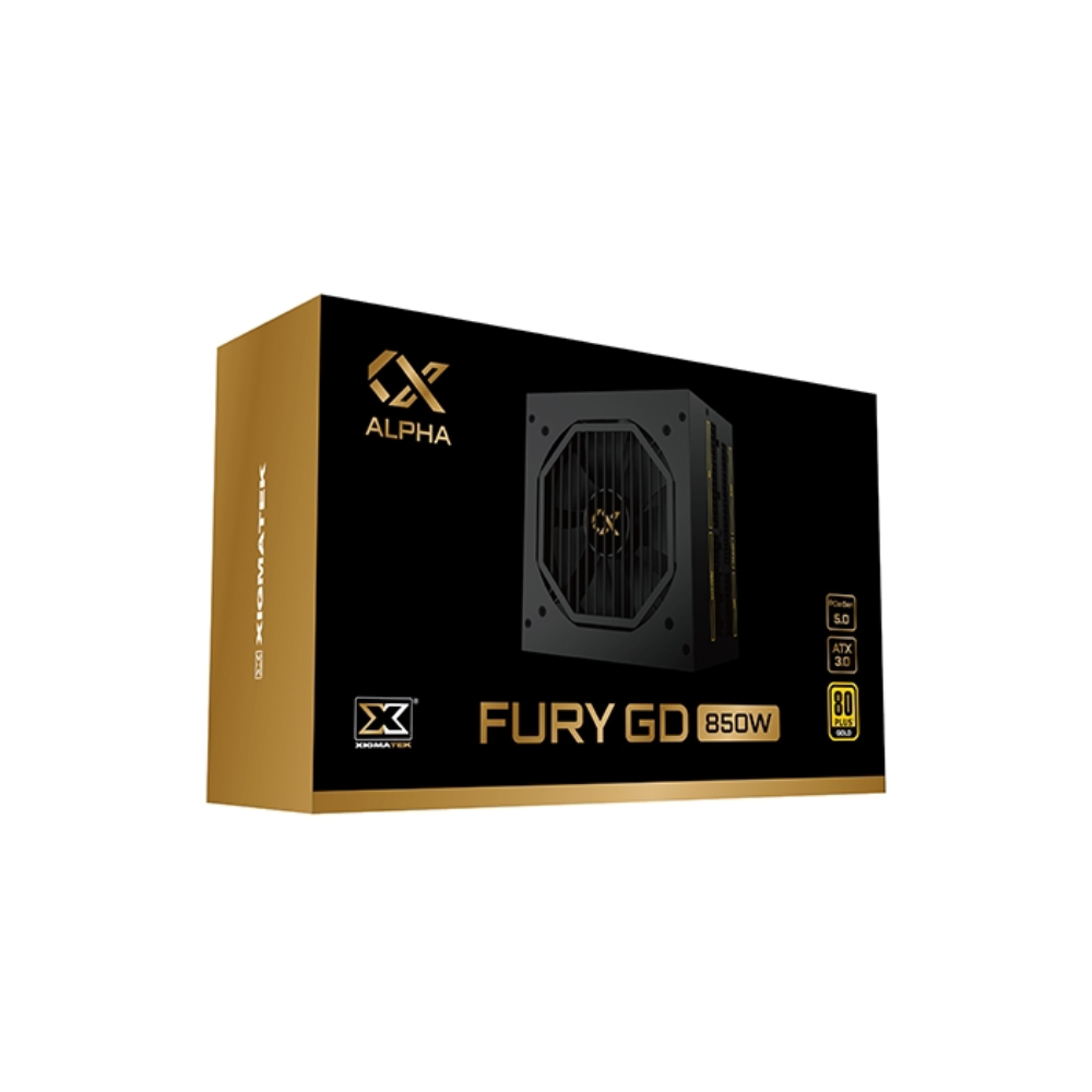 Xigmatek Fury GD 850W 80+ Gold Fully Modular Plus PSU Black - 1