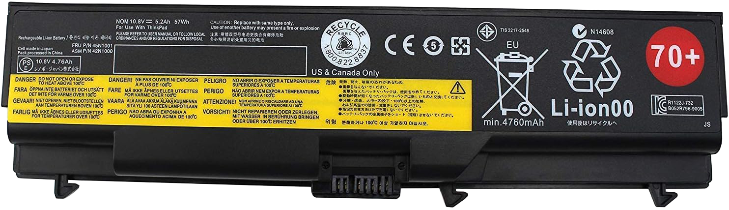 Zoom Laptop Battery for Lenovo ThinkPad T430 - 1