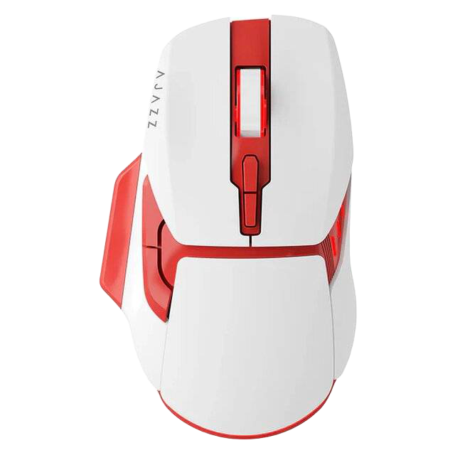 ماوس Ajazz AJ039 سلكي أبيض 4800 DPI RGB - 1