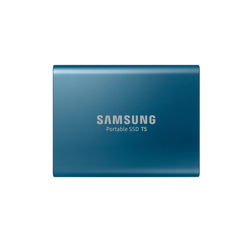 Samsung T5 250GB USB 3.2 Portable SSD 2.5 Blue - 1