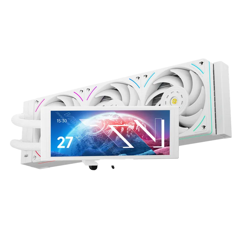 مبرد Thermalright Trofeo Vision 360mm AIO سائل ARGB أبيض - 1