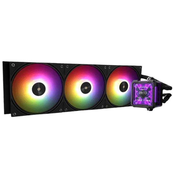 Thermalright Warframe Pro 360mm AIO Liquid Cooler ARGB Black - 1