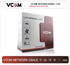 كيبل VCOM SFTP Cat 6 50m رمادي - 1