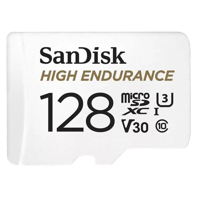 بطاقة ذاكرة SanDisk Ultra بسعة 128GB من نوع microSDXC مع محول - 1