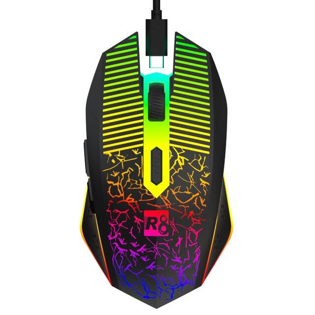 ماوس R8 G301 3200 DPI Dual-Mode RGB أسود - 1
