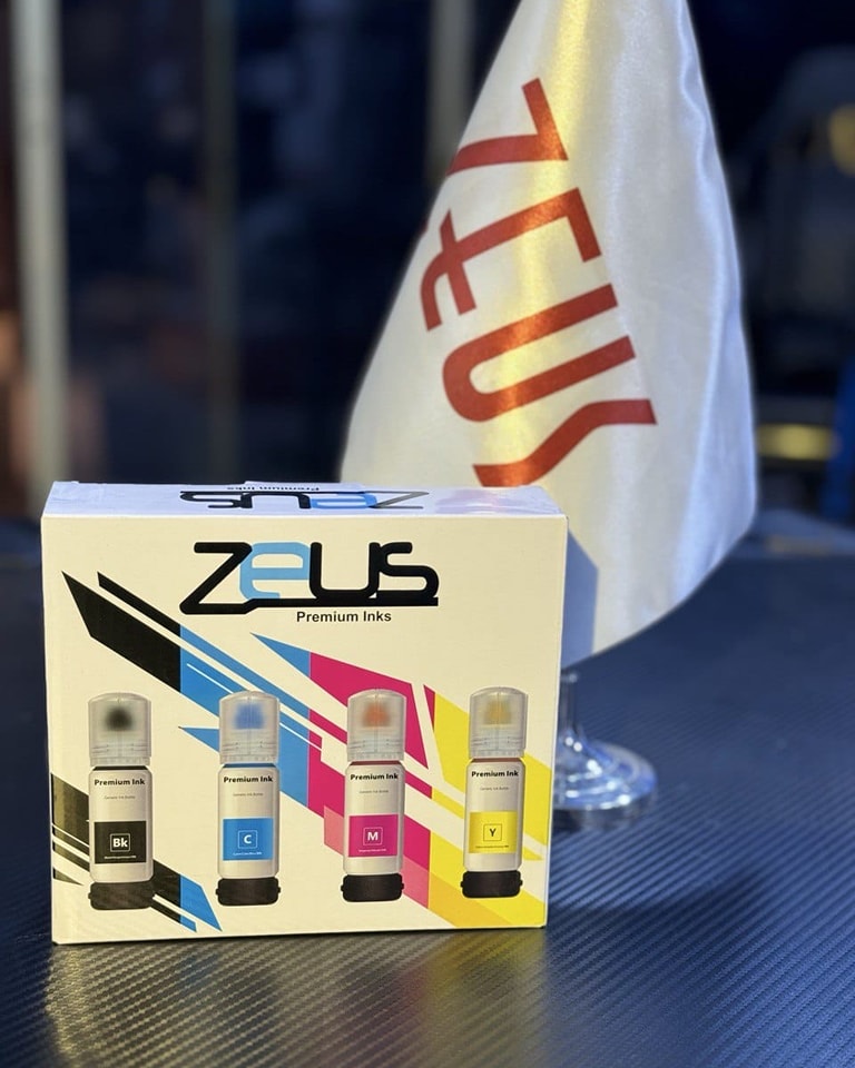 حبر Zeus 103 أسود 65ml Dye-Based لـ Epson EcoTank - 1