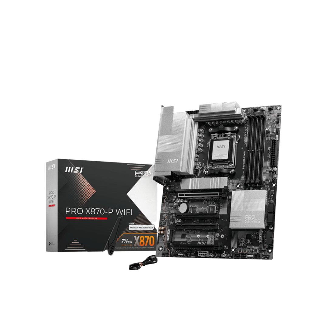 MSI PRO X870-P WIFI AMD X870 AM5 ATX Motherboard - 1