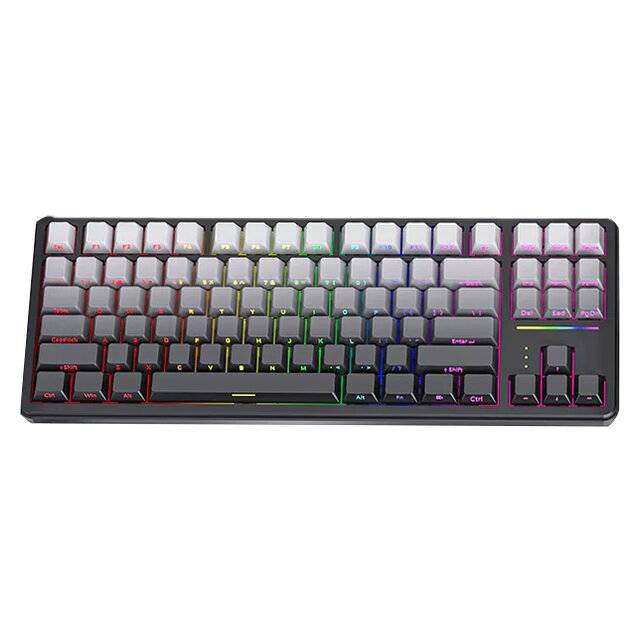 Langtu T88 TKL Mechanical Keyboard Hot-Swappable Dual-Mode RGB Purple - 1
