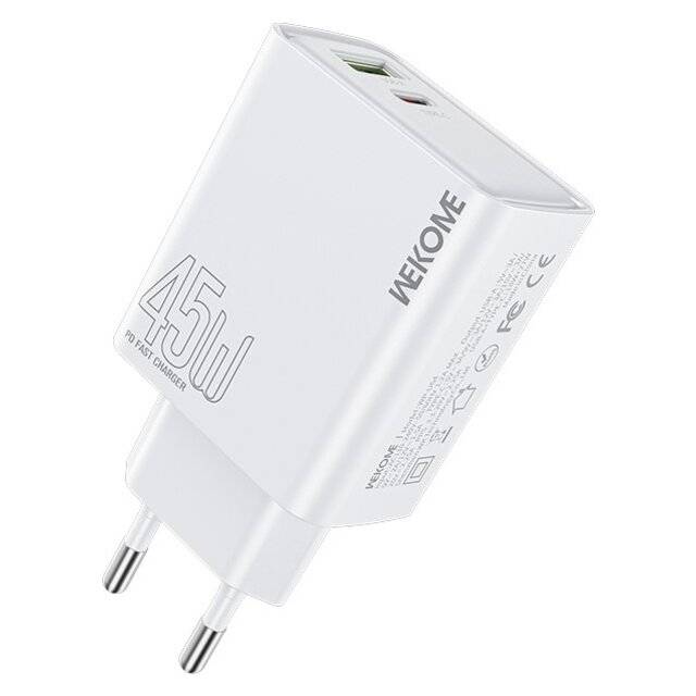 Wekome WP-U64 45W Wall Charger USB-A to Type-C - 1