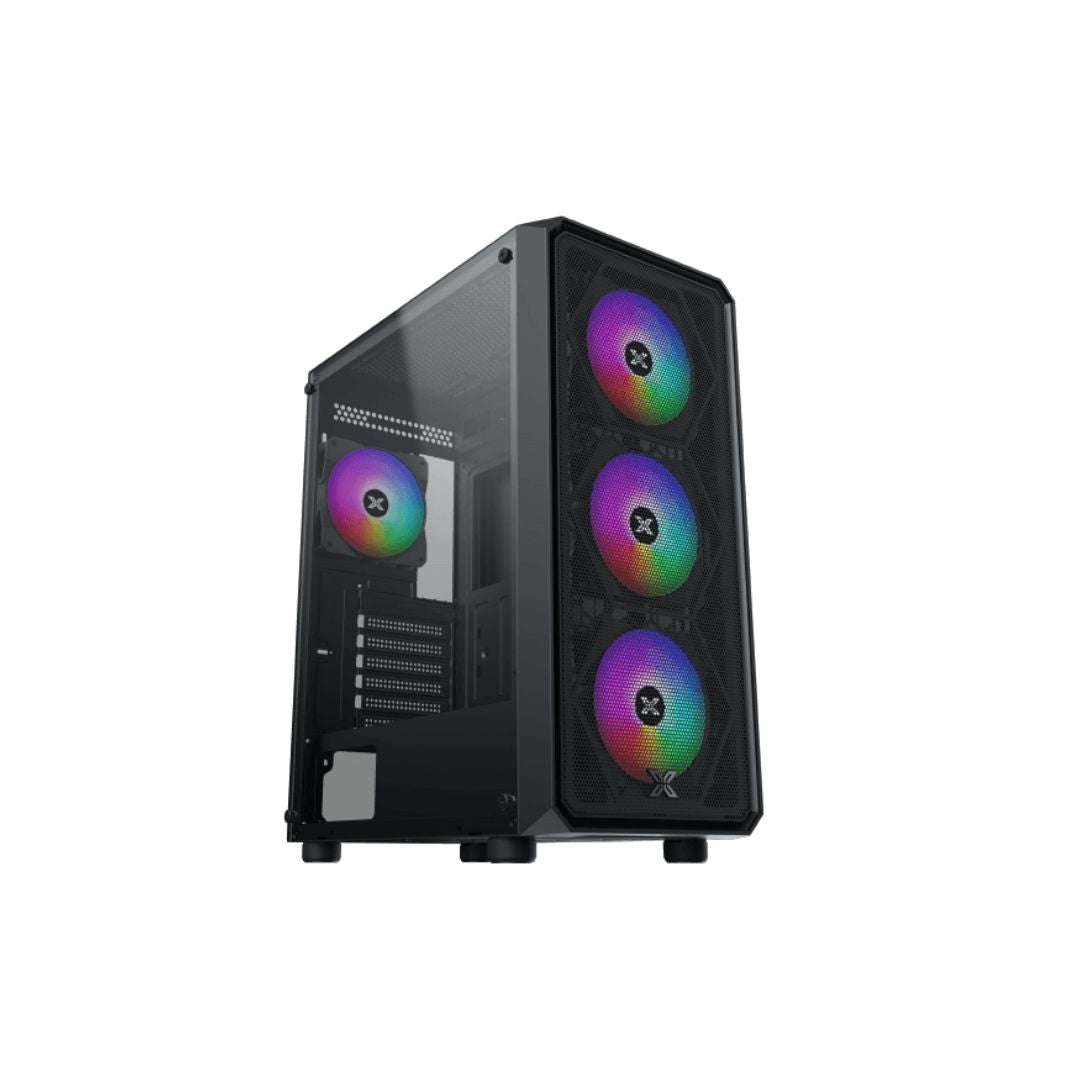 Xigmatek Duo X Mid-Tower ATX Case Black - 1
