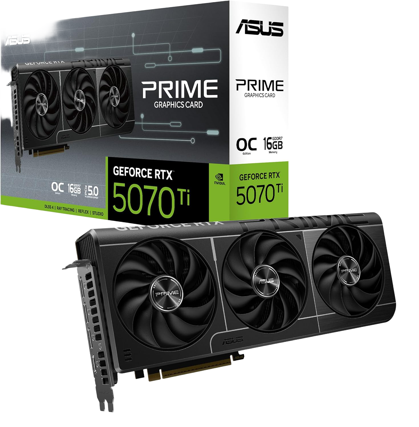 ASUS Prime GeForce RTX 5070 Ti 16GB GDDR7 OC Edition - 1