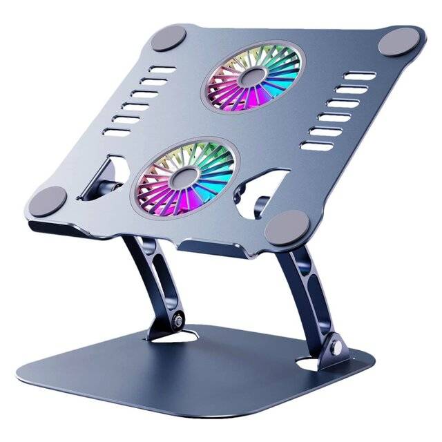 T619 V4.0 Laptop Cooling Stand Dark Grey - 1