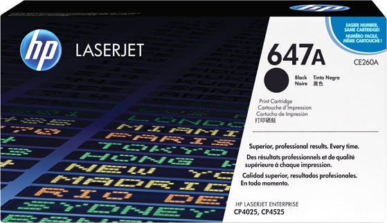 HP 647A Toner Black Cartridge - 1