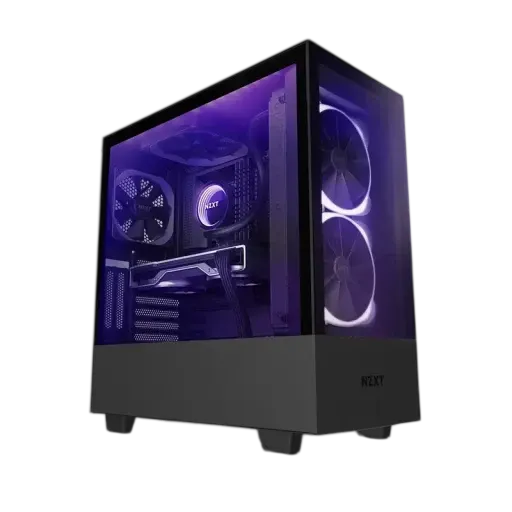 كيس NZXT H510 Elite Mid-Tower أسود زجاج مقسى - 1