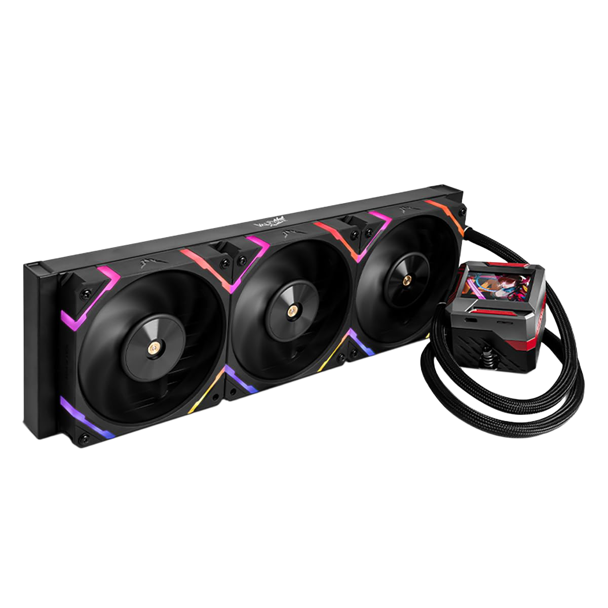 Valkyrie E360 AIO Liquid Cooler 360mm with LCD Display - 1