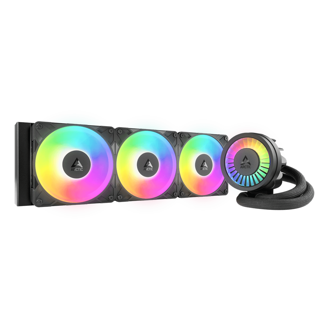 Arctic Liquid Freezer III Pro 360mm AIO Liquid Cooler ARGB Black - 1
