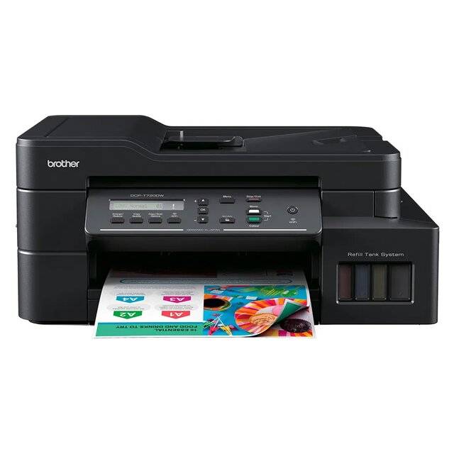 طابعة متعددة الوظائف Brother DCP-T720DW ملونة Dual-Mode - 1