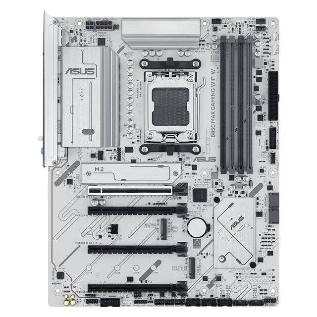 لوحة أم ASUS Gaming B850 AM5 ATX DDR5 بيضاء - 1