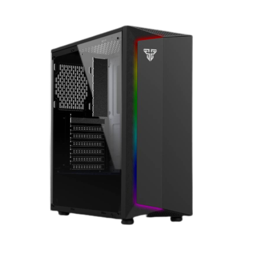كيس Fantech CG75 ATX M-ATX ITX RGB - 1
