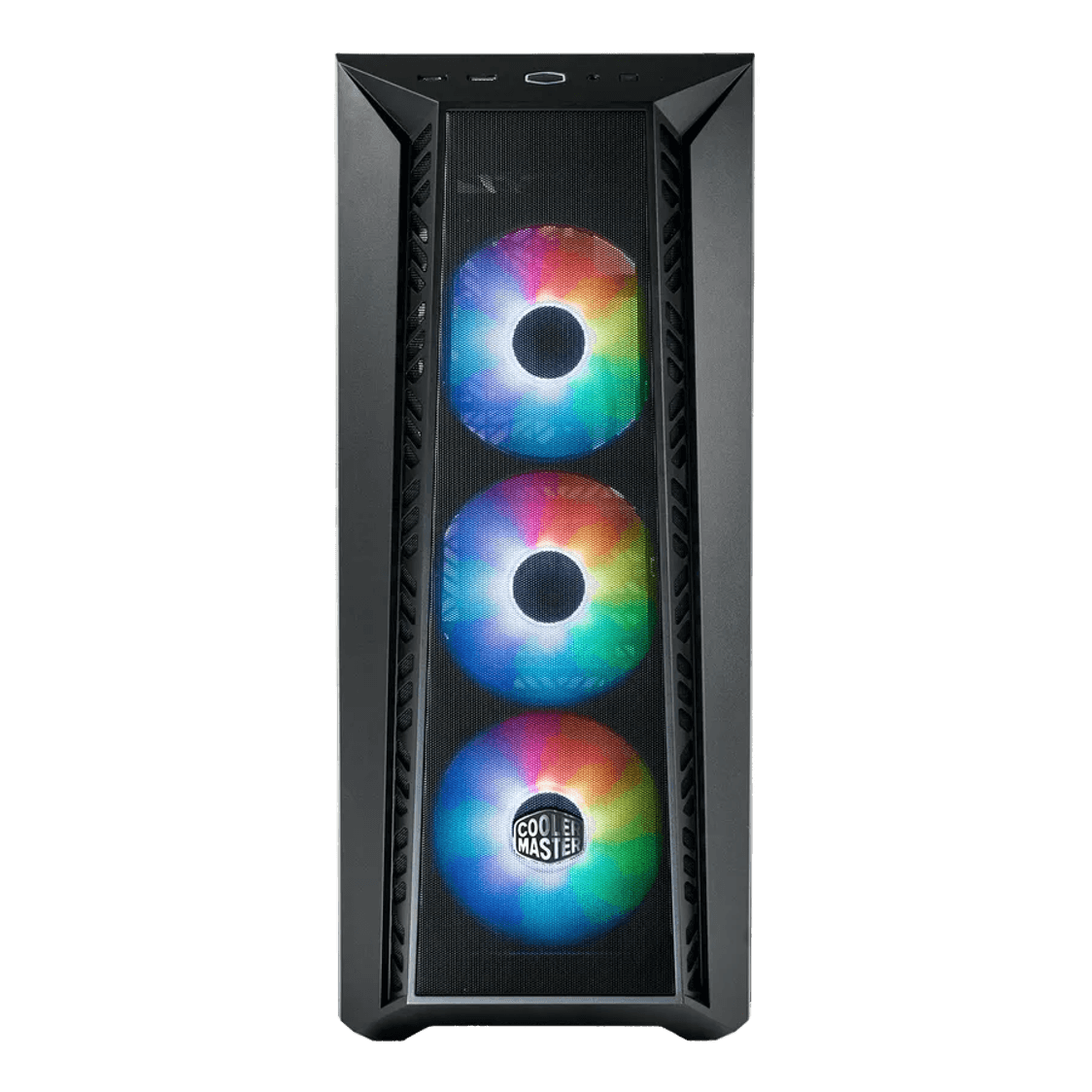 Cooler Master MasterBox 520 Mesh Mid-Tower ATX Case Black Tempered Glass - 1