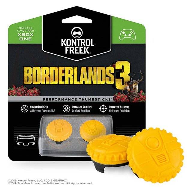 KontrolFreek Performance Thumbsticks for Xbox Borderlands 3 Claptrap Edition - 1