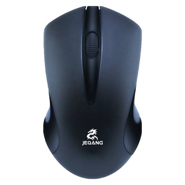 Jeqang JB-212 Gaming Mouse 1600 DPI Dual-Mode Wireless Black - 1