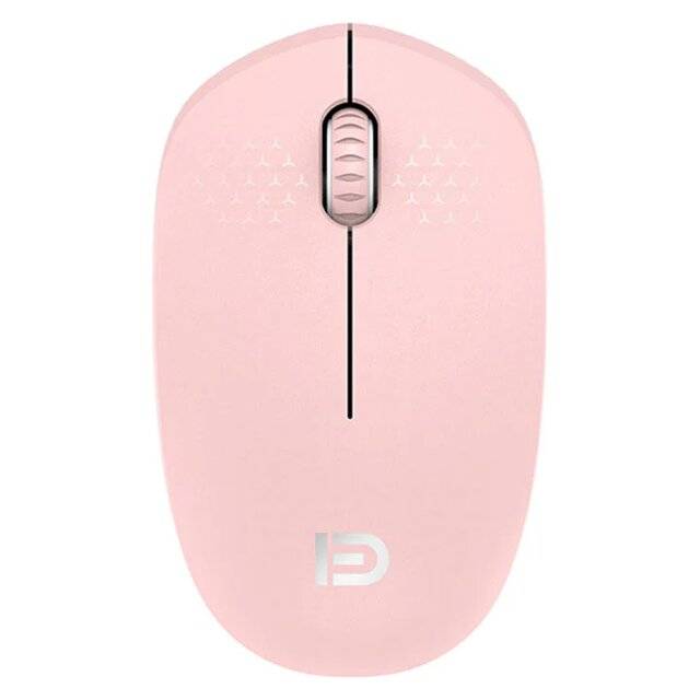 ماوس Fude i210 1600 DPI لاسلكي وردي - 1