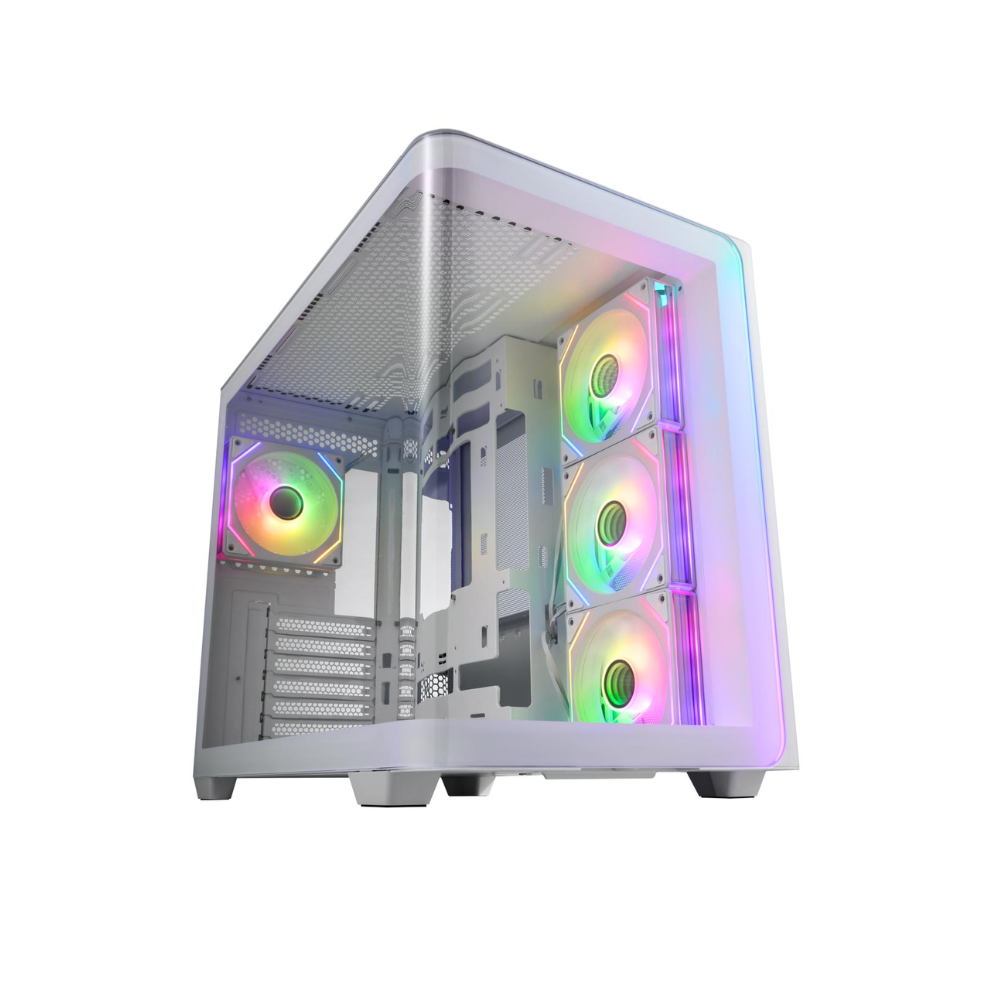 FSP M580-WA Mid-Tower Case White ARGB - 1