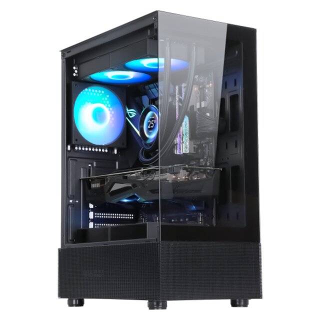 كيس SAMA Neview 3321 Mid-Tower ATX أسود - 1