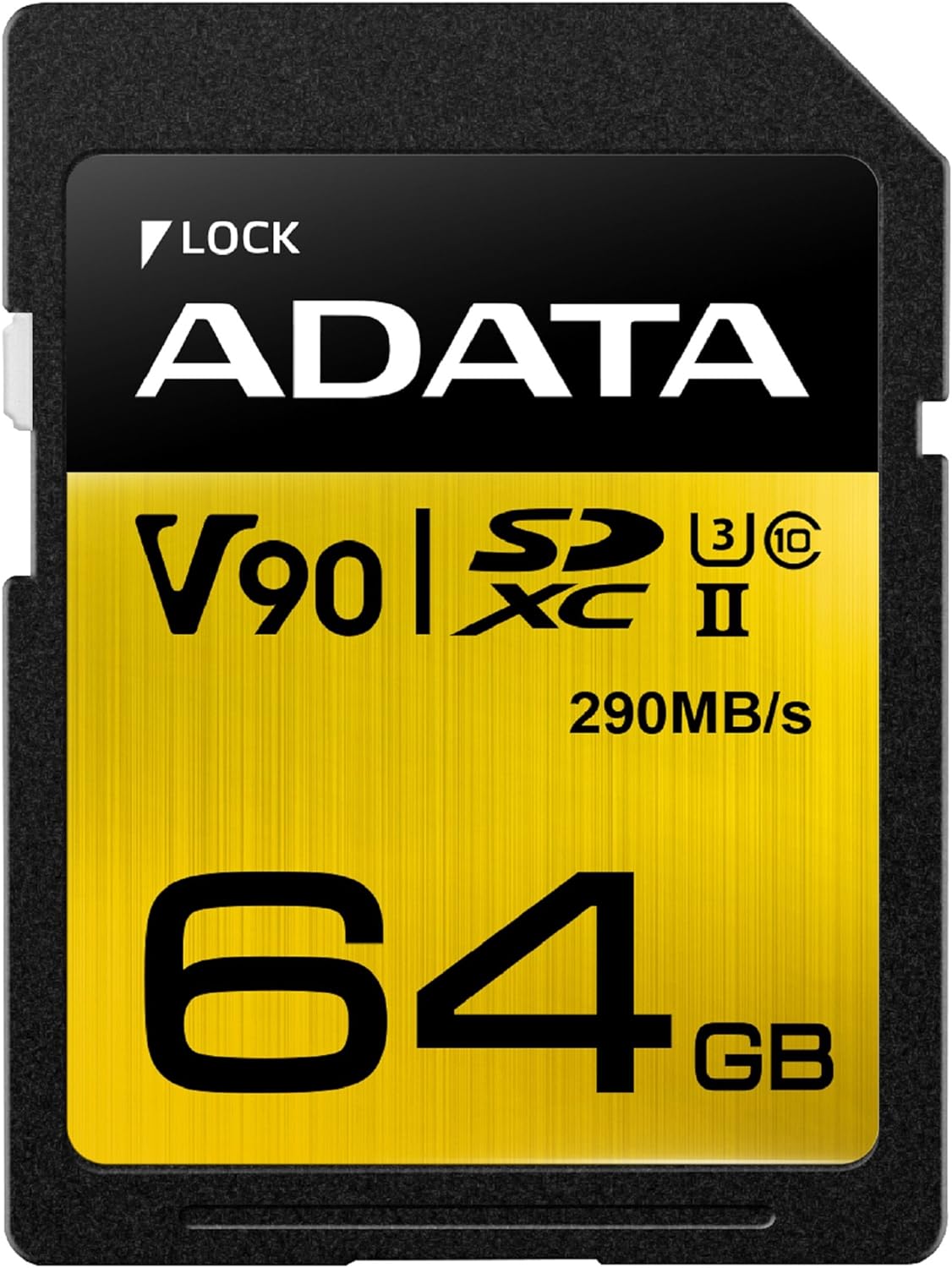ذاكرة ADATA Premier One 64GB SDXC UHS-II V90 290MB/s - 1