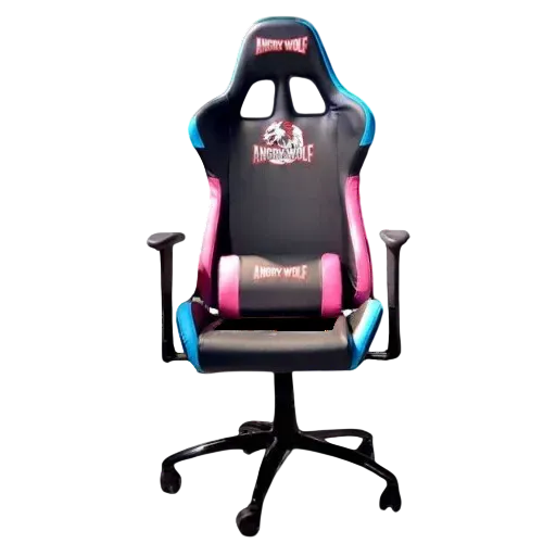 Black Wolf Gaming Chair Black-Red - 1