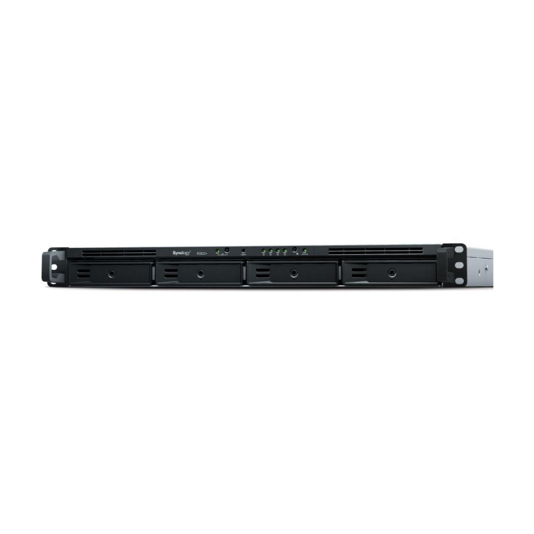 Synology RackStation RS822+ 4-Bay NAS with 4GB RAM and 4x 1GbE - 1