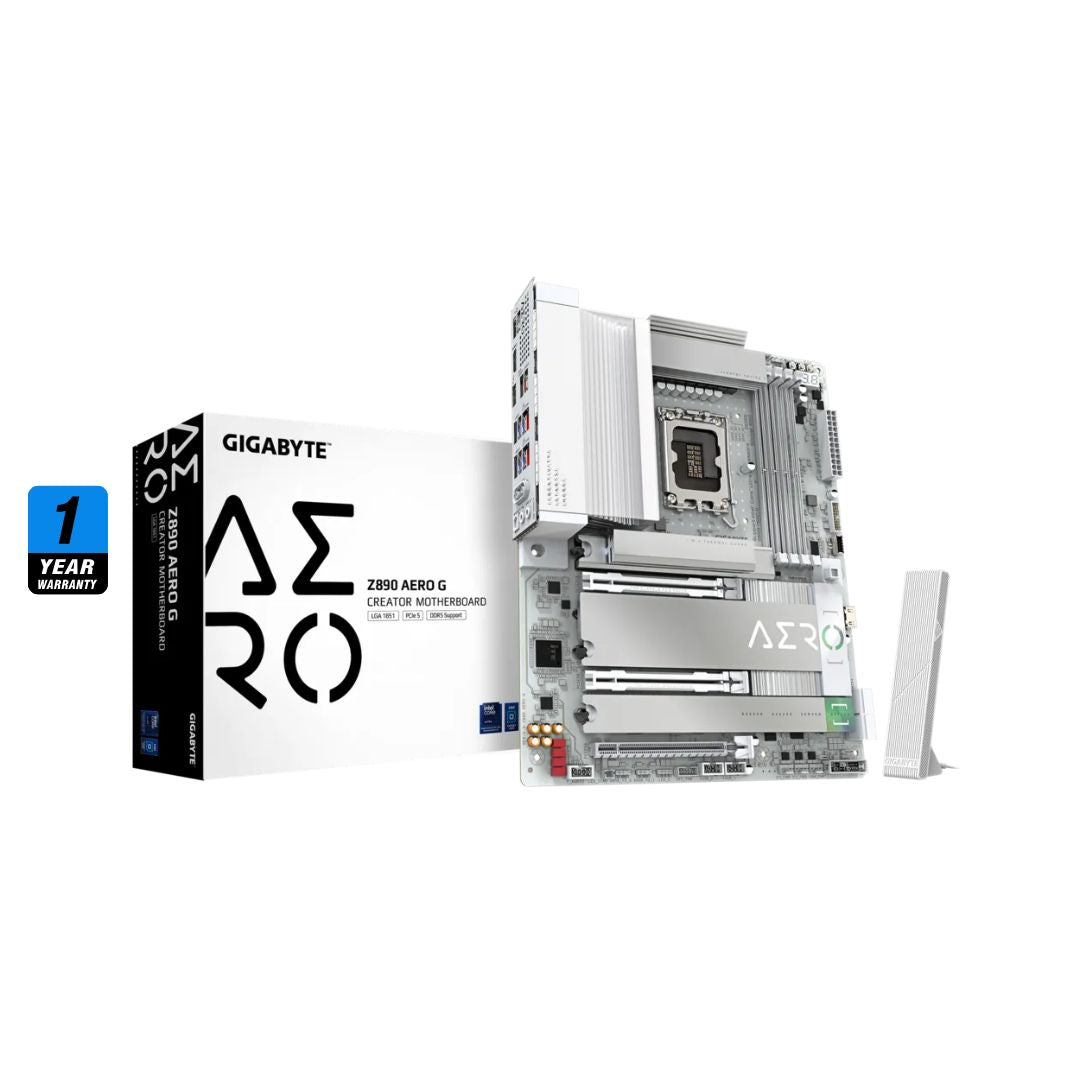 Gigabyte AERO G Z890 LGA1851 ATX DDR5 Motherboard - 1