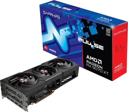 كارت شاشة Sapphire Pulse Radeon RX 9070 XT 16GB GDDR6 - 1