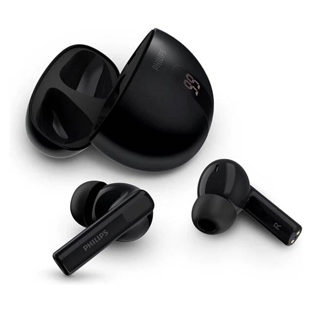 Philips 3000 Series TAT3559BK TWS Earbuds Bluetooth 5.4 ANC Black - 1