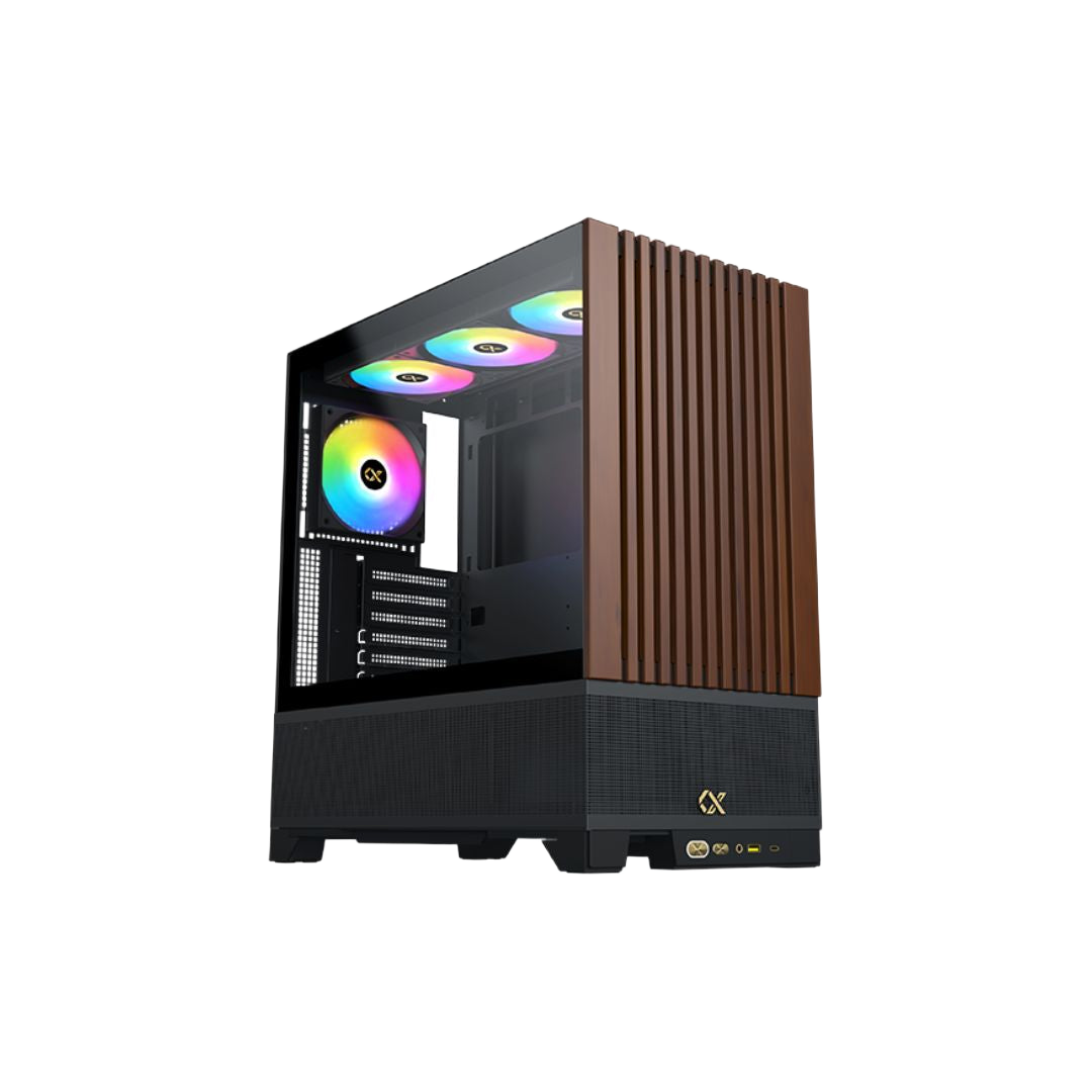XIGMATEK Endorphin WD Mid-Tower ATX Case Black Tempered Glass - 1