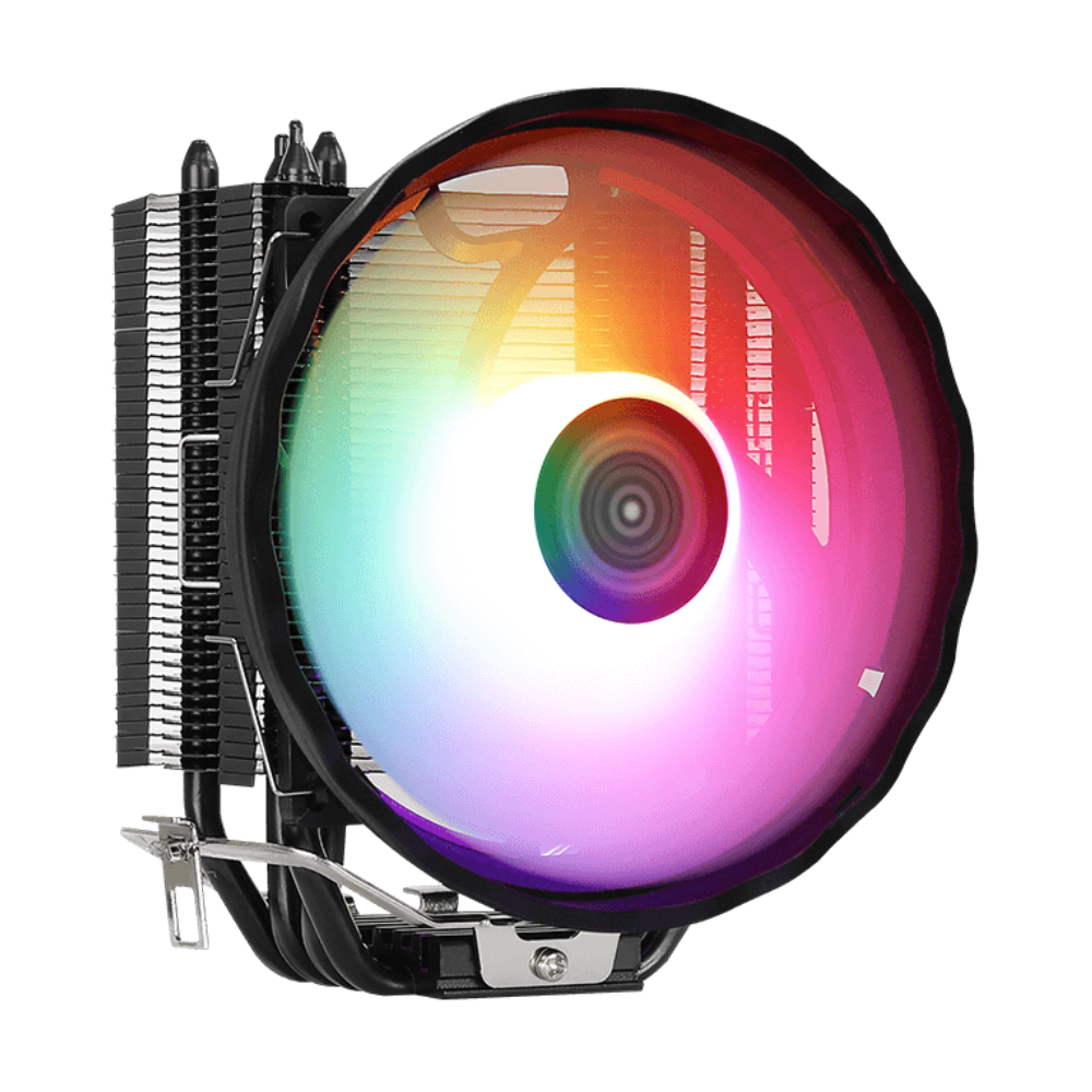 AeroCool Rave-4 Air Air Cooler 120mm 130W TDP ARGB Black - 1