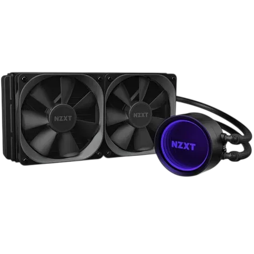 NZXT Kraken X53 240mm AIO Liquid Cooler Black RGB - 1