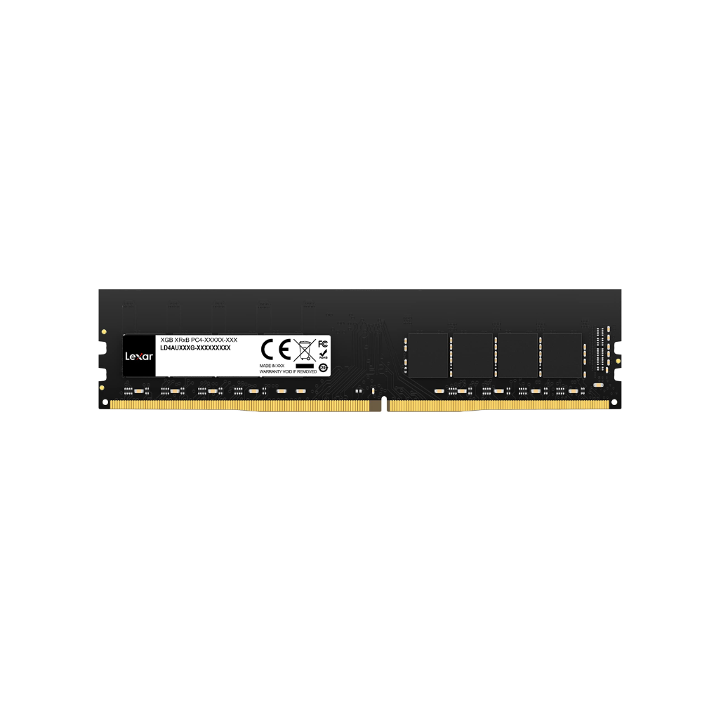 رام Lexar DDR4 8GB 2666MHz UDIMM أسود - 1
