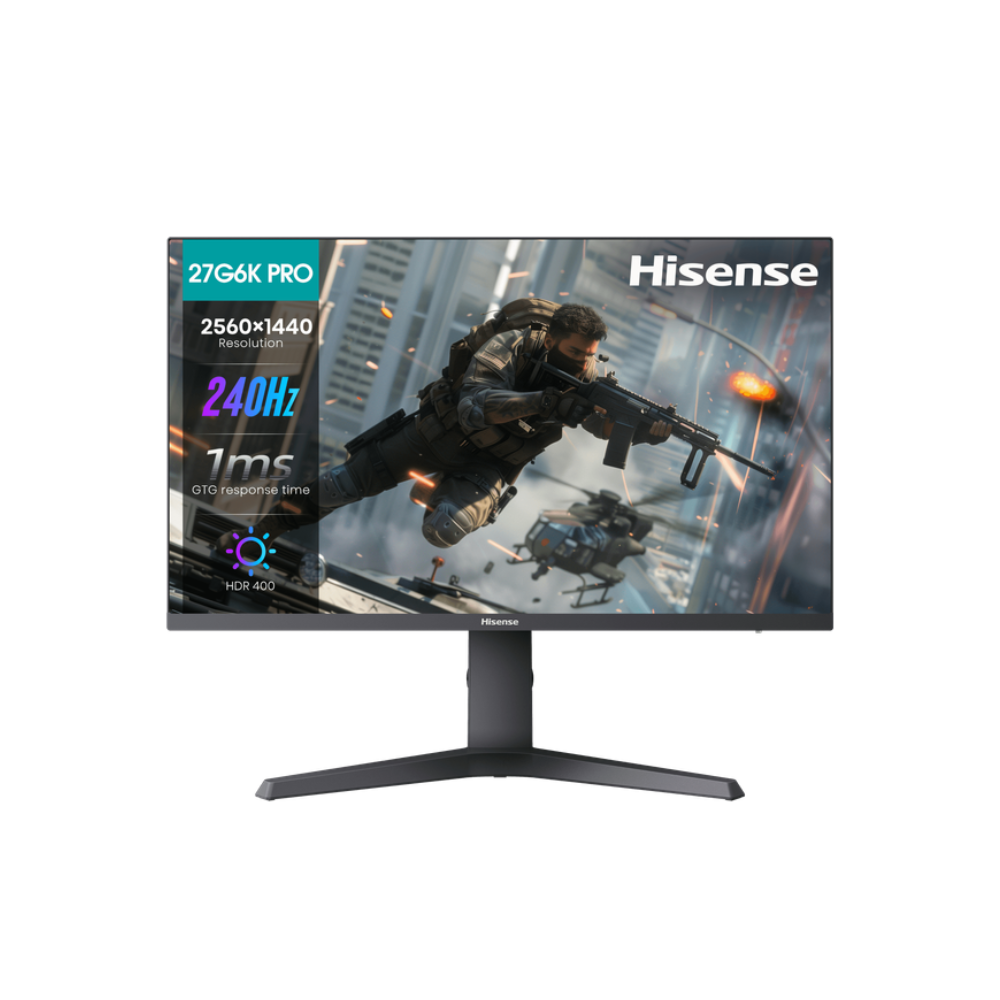 شاشة Hisense 27G6K-PRO 27″ 2560x1440 240Hz IPS - 1