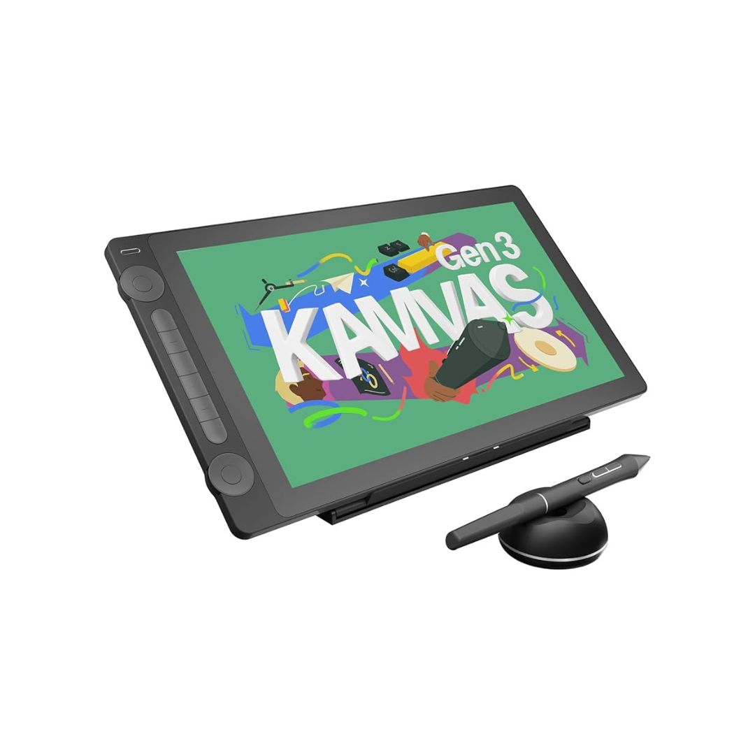 اكسسوار Huion Kamvas 16 Gen 3 15.8 انج 2.5K QHD سلكي أسود - 1