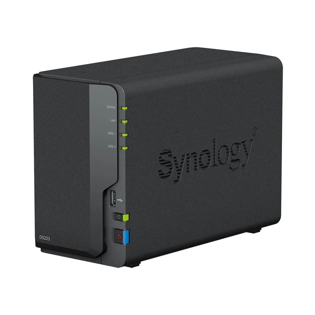 Synology DiskStation DS223 Server Realtek RTD1619B 4TB Black - 1