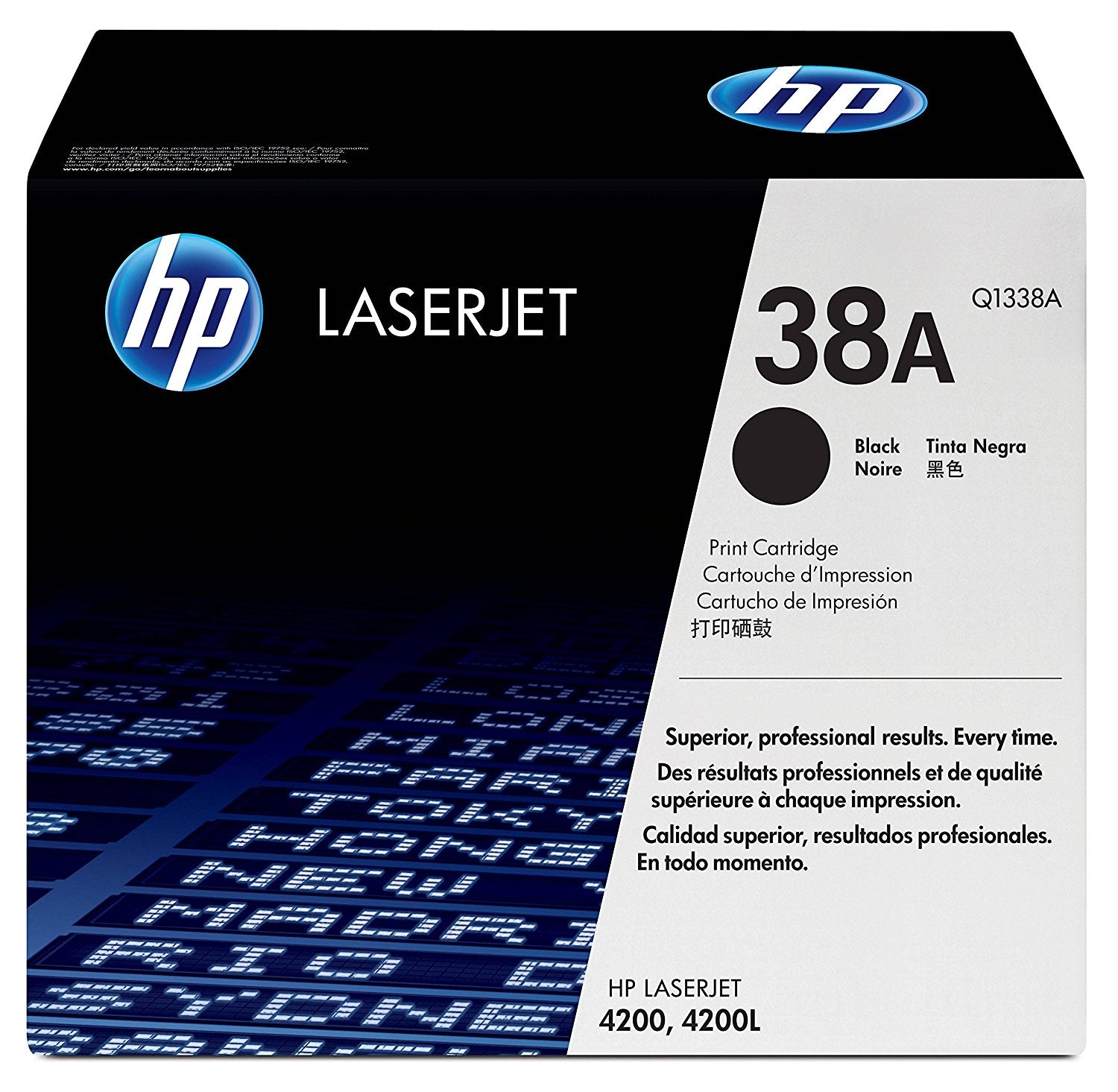 HP 38A Toner Cartridge Black - 1